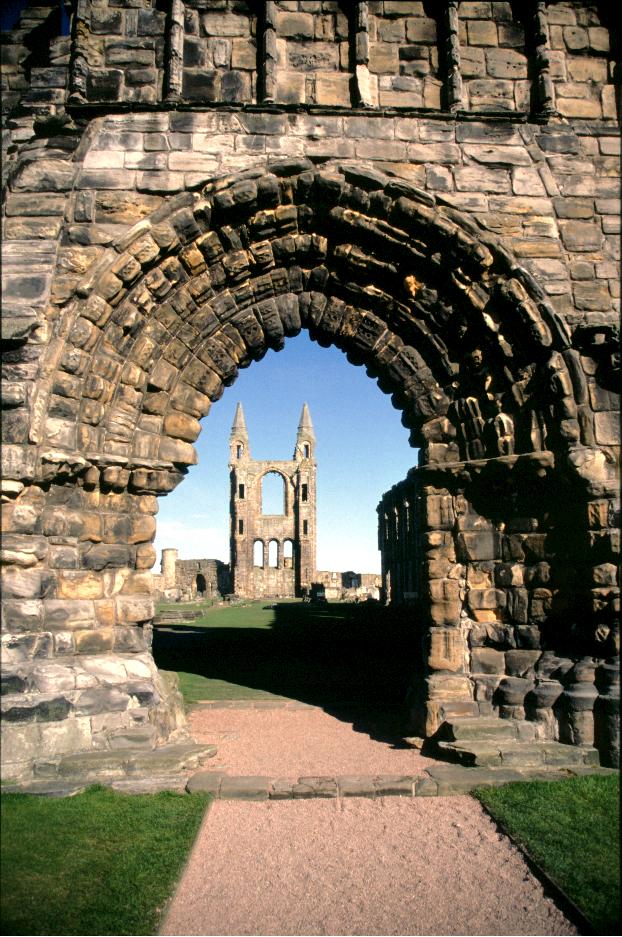 nochmals die alte Kathedrale in St. Andrews