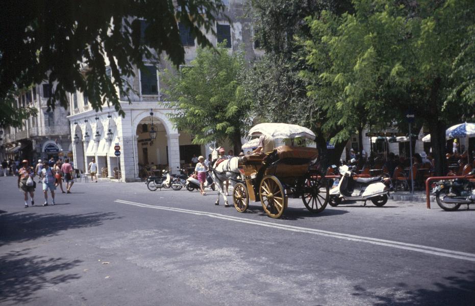 Esplanade in Kerkira
