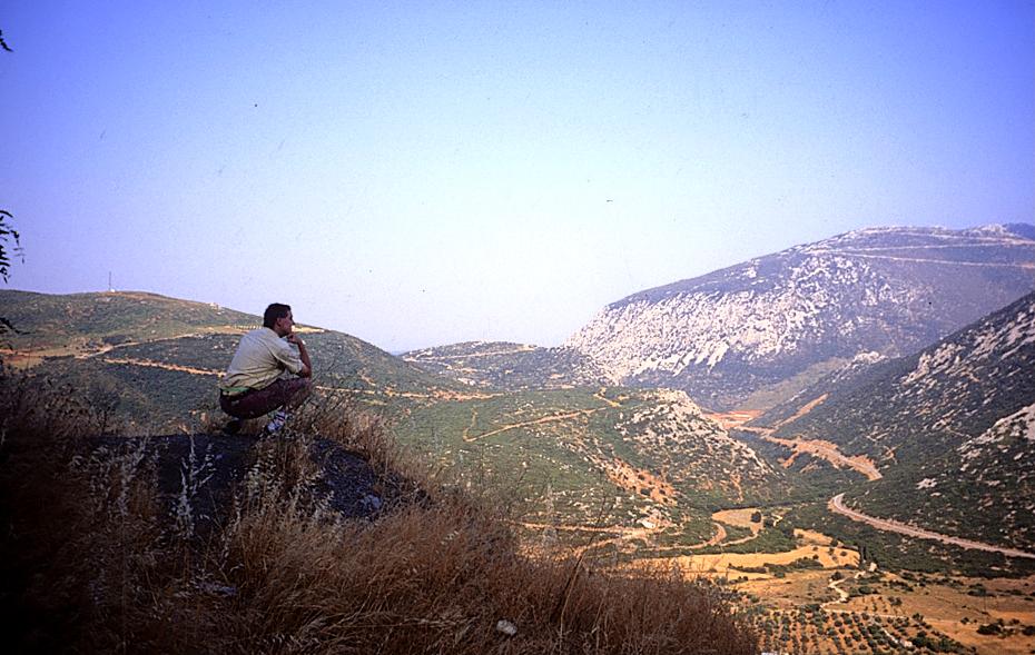 kurz vor Delphi: Christian der Denker