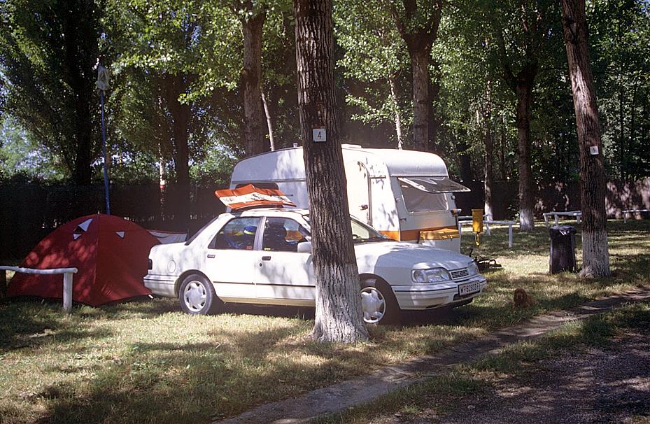 mein "Gespann" in Venedig