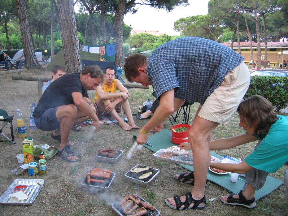 2stöckiges Grillen