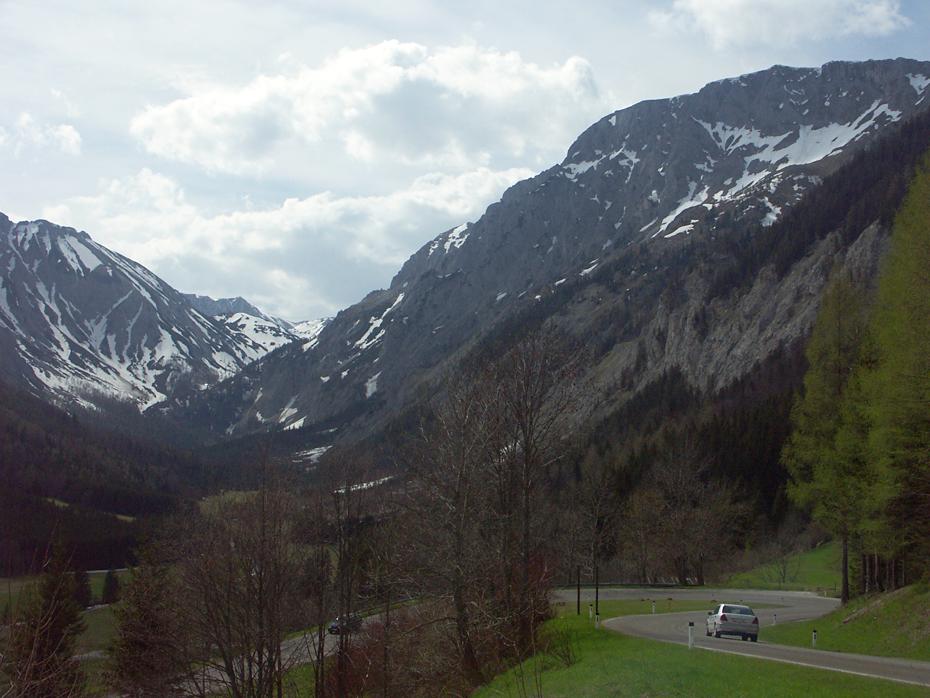 Kehre beim Seebergsattel