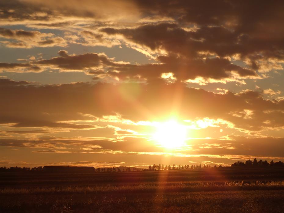 Wolken und Sonne - ganz normal dieses Jahr
