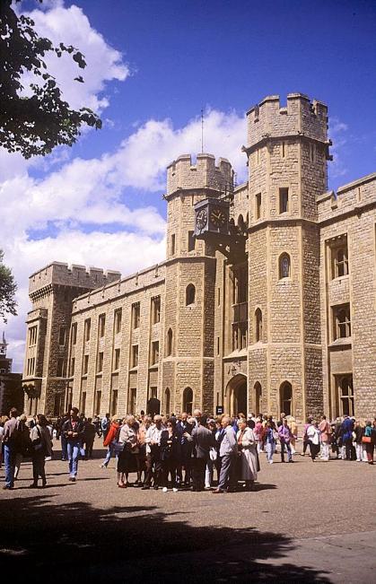 The Crown Jewels im London Tower