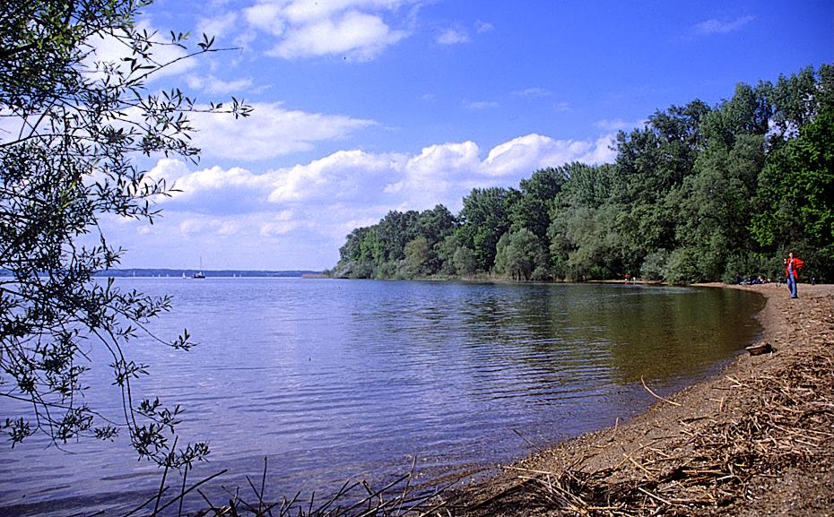 Blick auf den Chiemsee