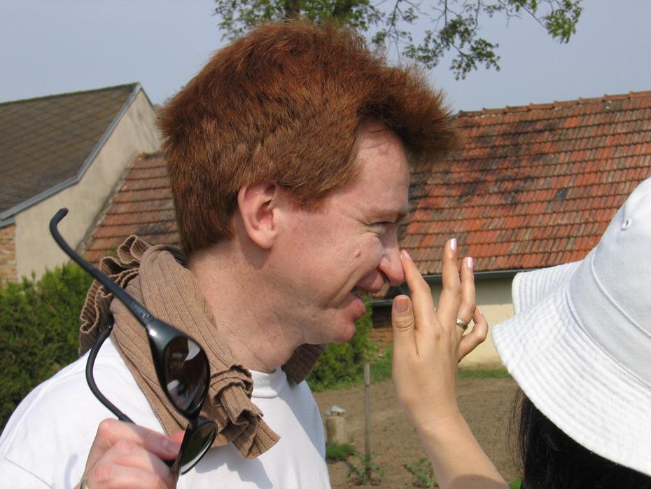 und noch aufs Naserl