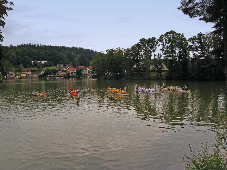 Drachenbootrennen am Herrenteich, Litschau