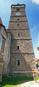 Kirchturm, Slavonice