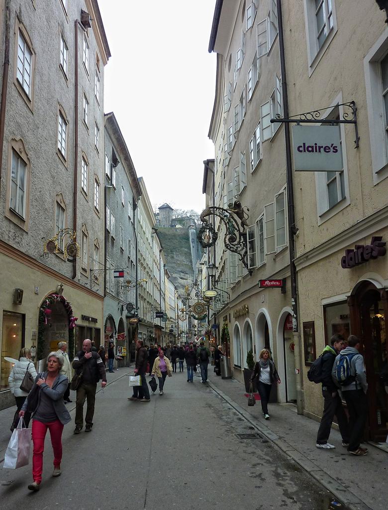 Getreidegasse, Salzburg