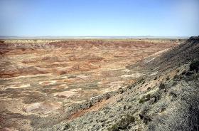 Painted Desert, Petrified Forest NP.