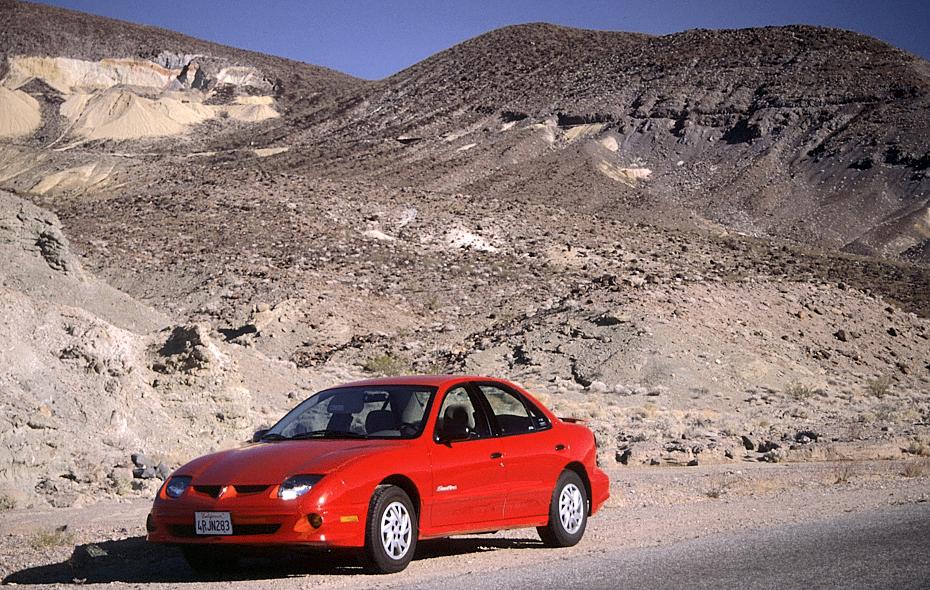 'mein' Pontiac Sunfire im Death Valley