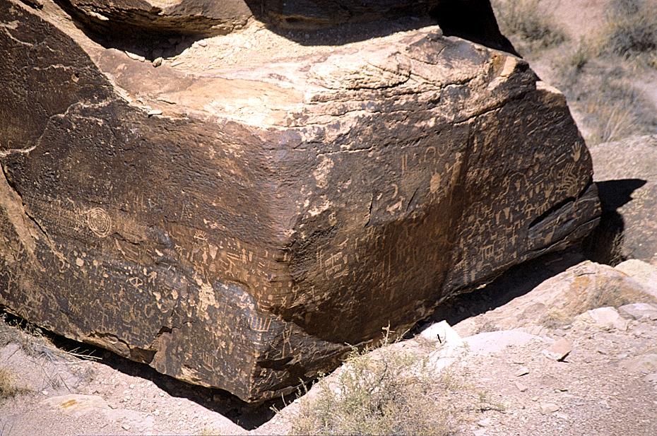 Newspaper Rock, Petrified Forest NP.