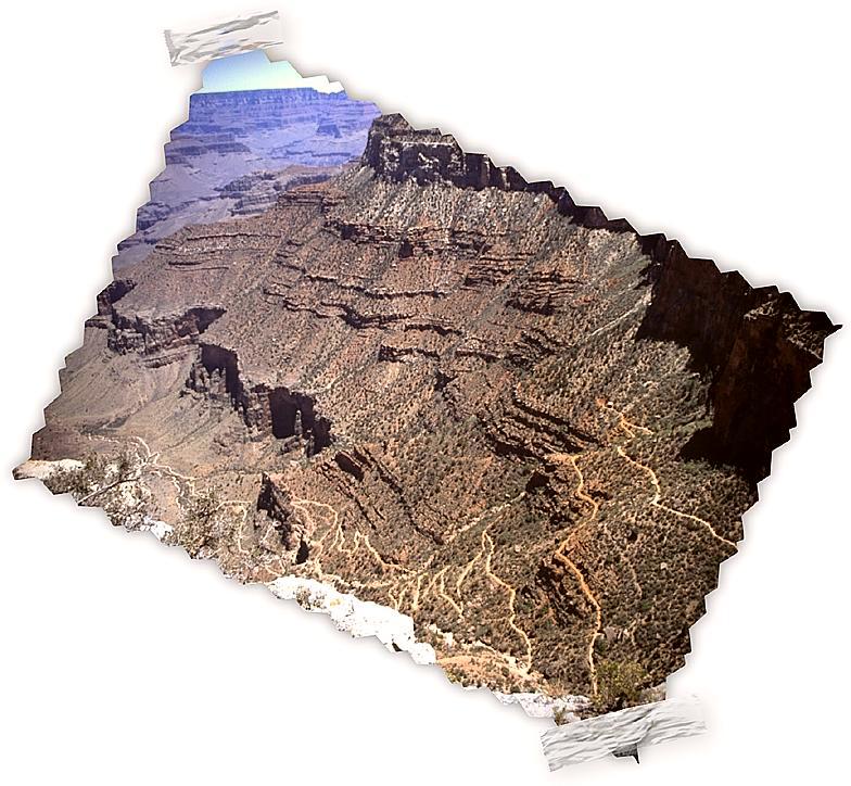 Bright Angel Trail, Grand Canyon NP.