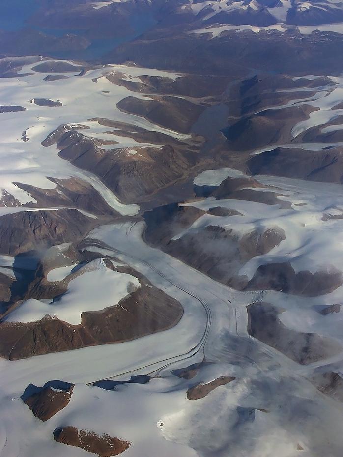 Gletscher in der Arktis