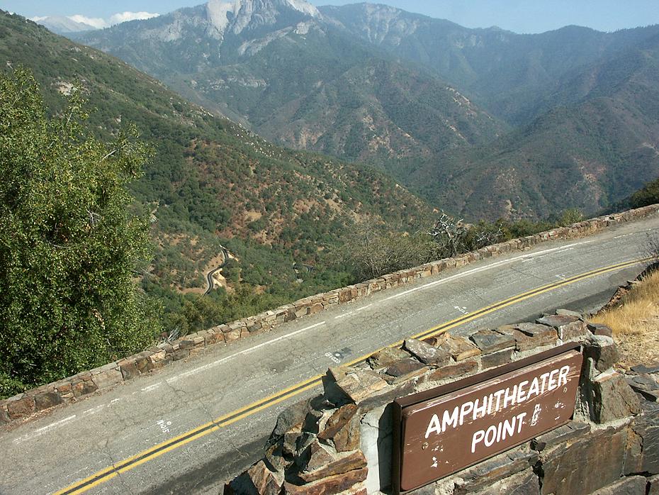 Aussicht im Sequoia NP