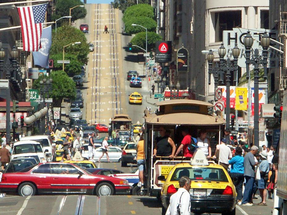 Cabel Car in San Francisco