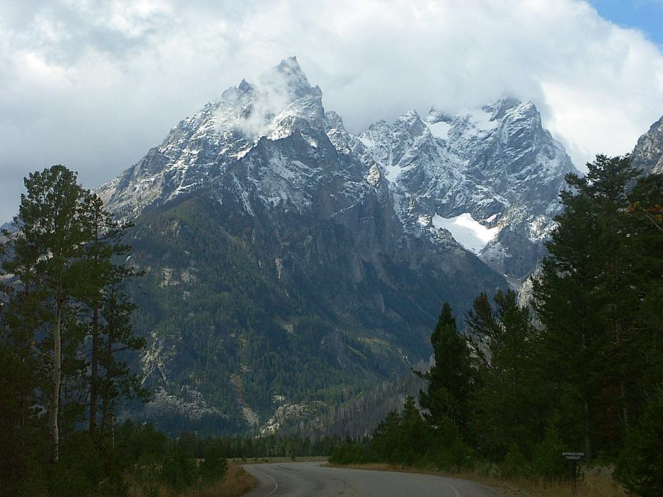 Berge im Teton NP