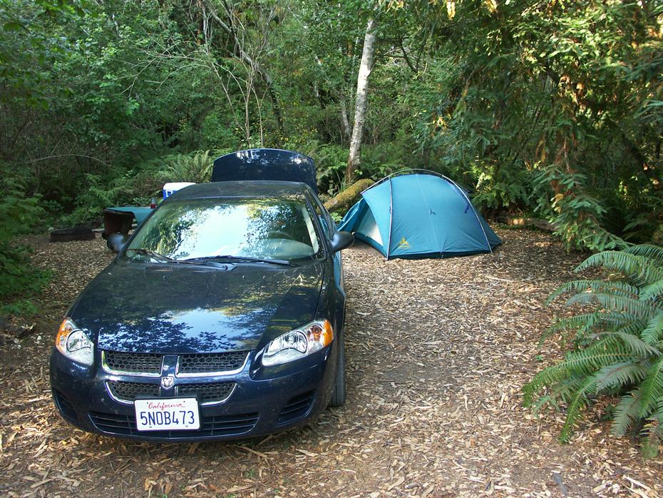 'Private' Camping Site, KOA Crescent City