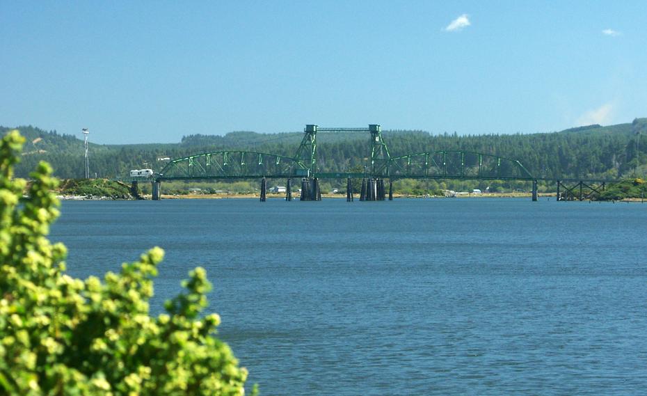 Brücke an der Oregon Coast