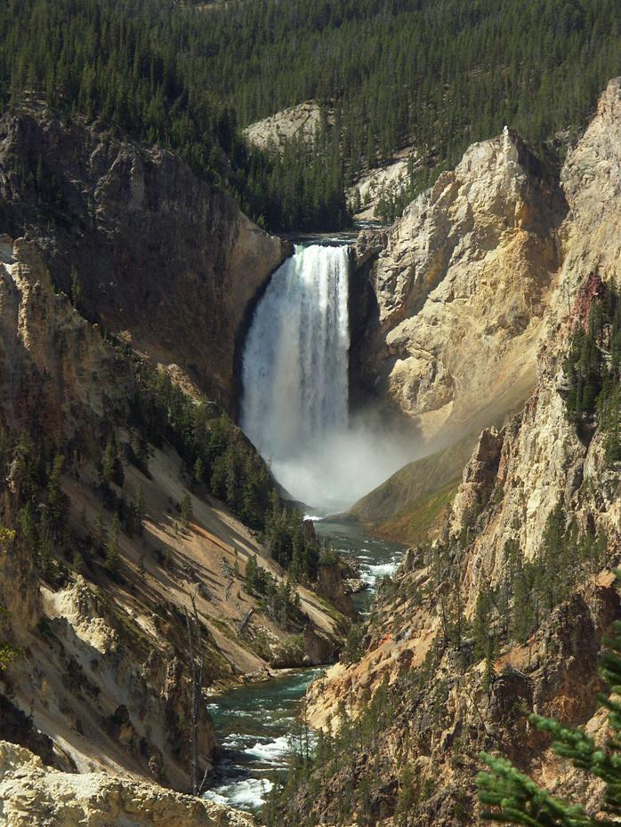 Lower Yellowstone Fall, Yellowstone NP