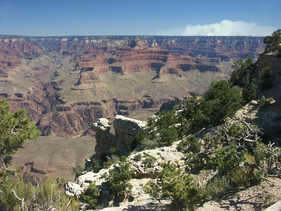 Blick von South auf den North Rim, Grand Canyon NP