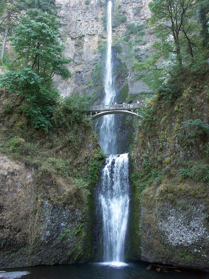 Multnomah Falls im Columbia River Gorge NRA