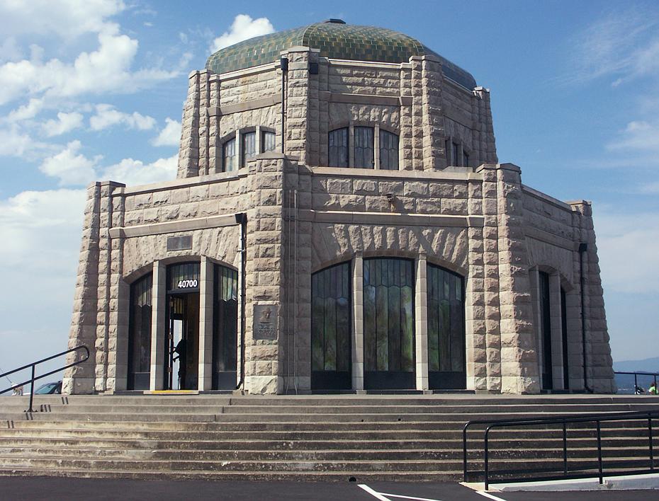 Vista House im Columbia River Gorge NRA