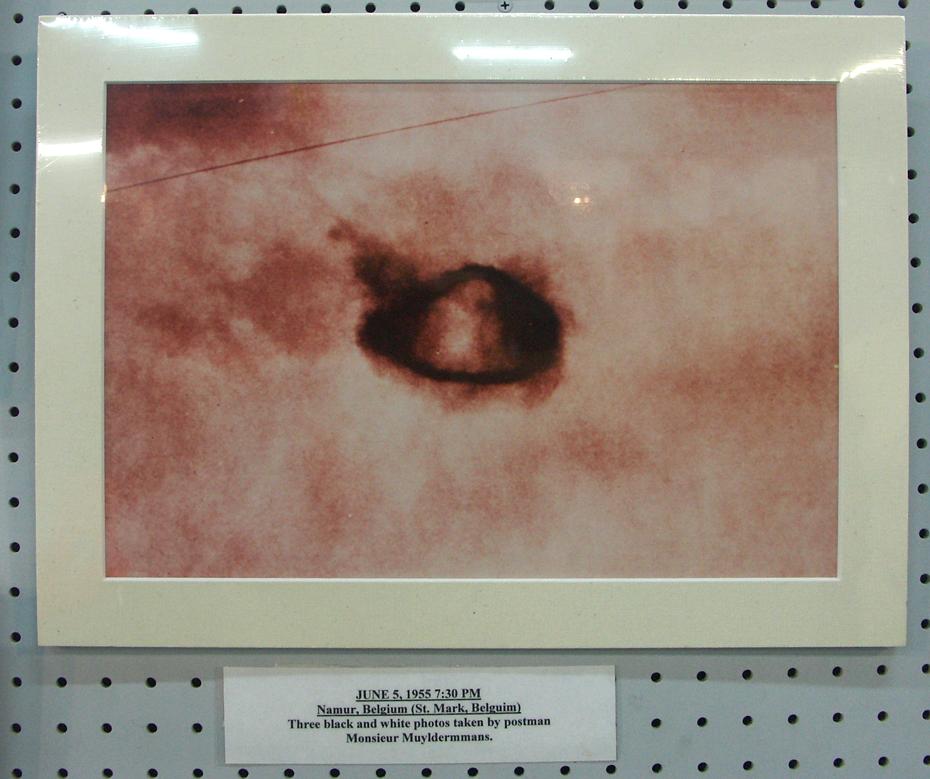 Foto eines UFOs in Belgien, UFO Museum, Roswell, NM