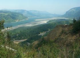 Aussicht auf den Columbia River
