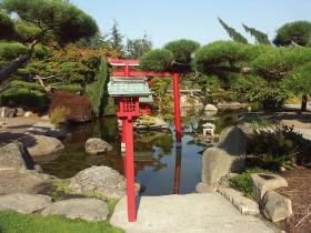 Japanischer Garten im Pt. Defiance SP, Tacoma, WA