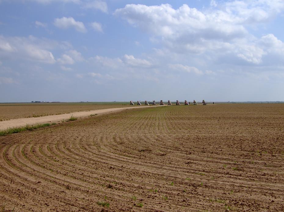 Cadillac Ranch, bei Amarillo, TX