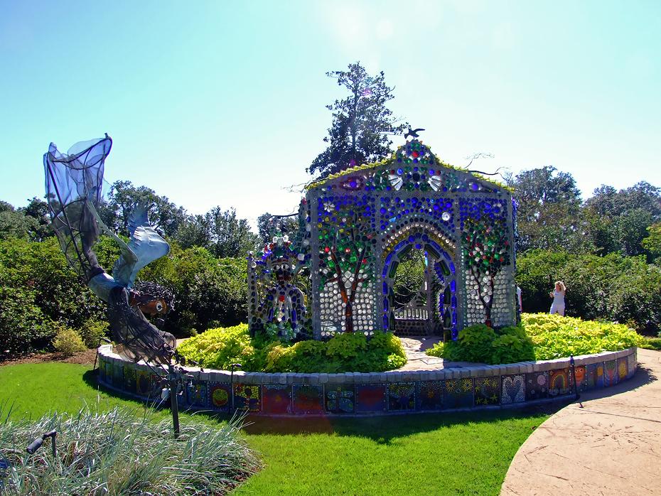 Flaschenkapelle im Airlie Garden, Wilmington, NC