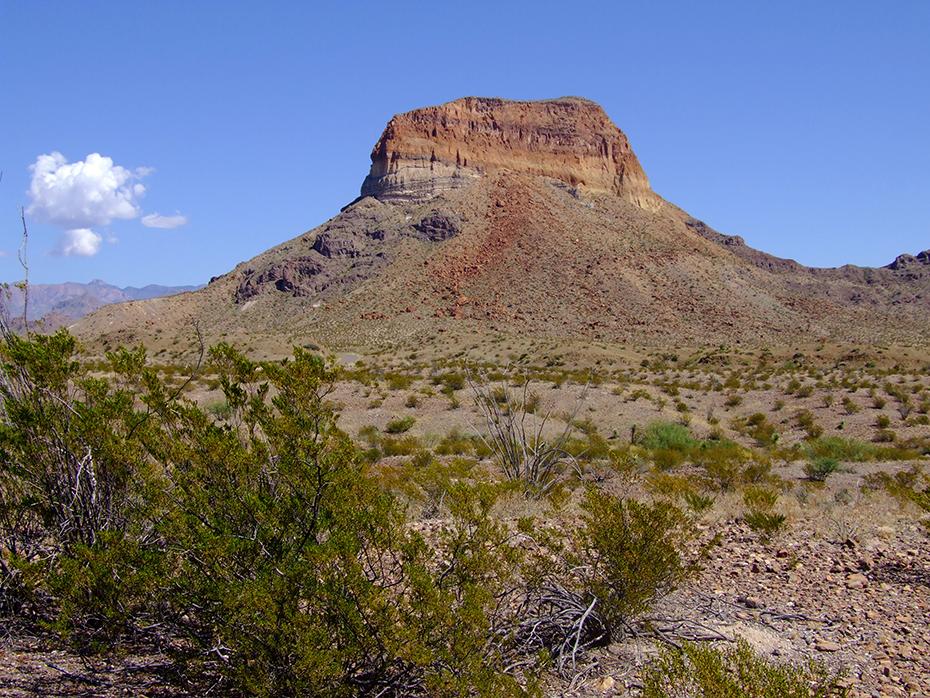 Einsame Bergspitze, Big Bend NP, TX