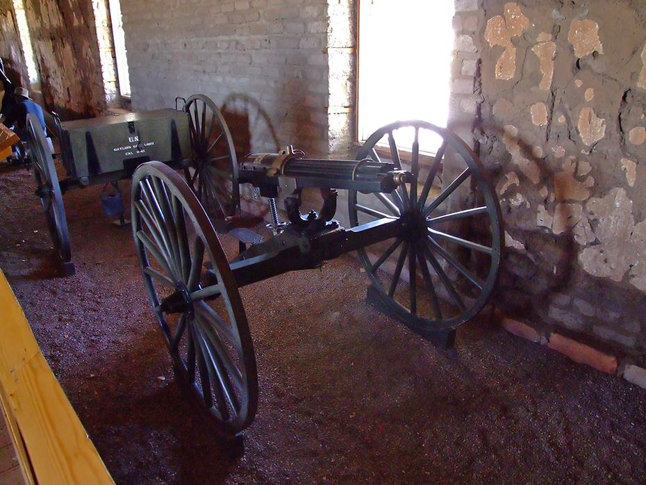 Gewehr im Fort Davis NHS, TX