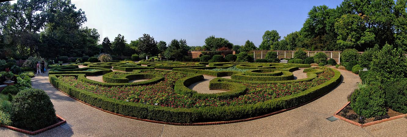 Formal Garden, Missouri Botanical Garden, St. Louis, MO