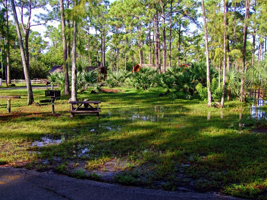 Der Campingplatz in West Palm Beach, FL