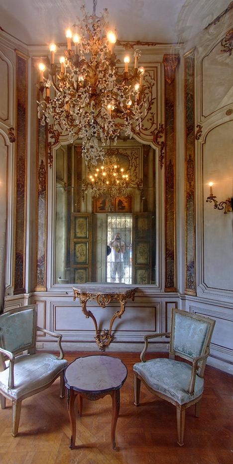 Pavillion im Garten der Villa Vizcaya, Miami, FL