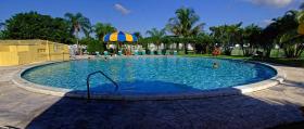 Pool des Campingplatzes, Miami, FL