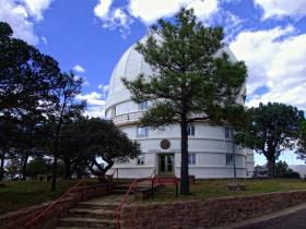 Teleskop beim McDonald Observatory, TX