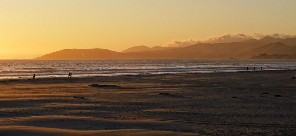 Sonnenuntergang, Pismo State Beach