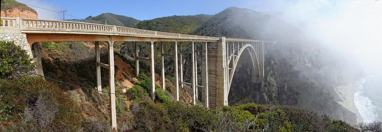 Brücke, US #1, CA