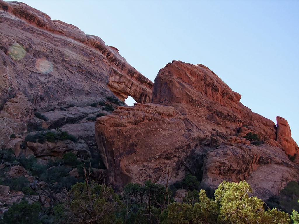 partial arch, Arches NP, UT
