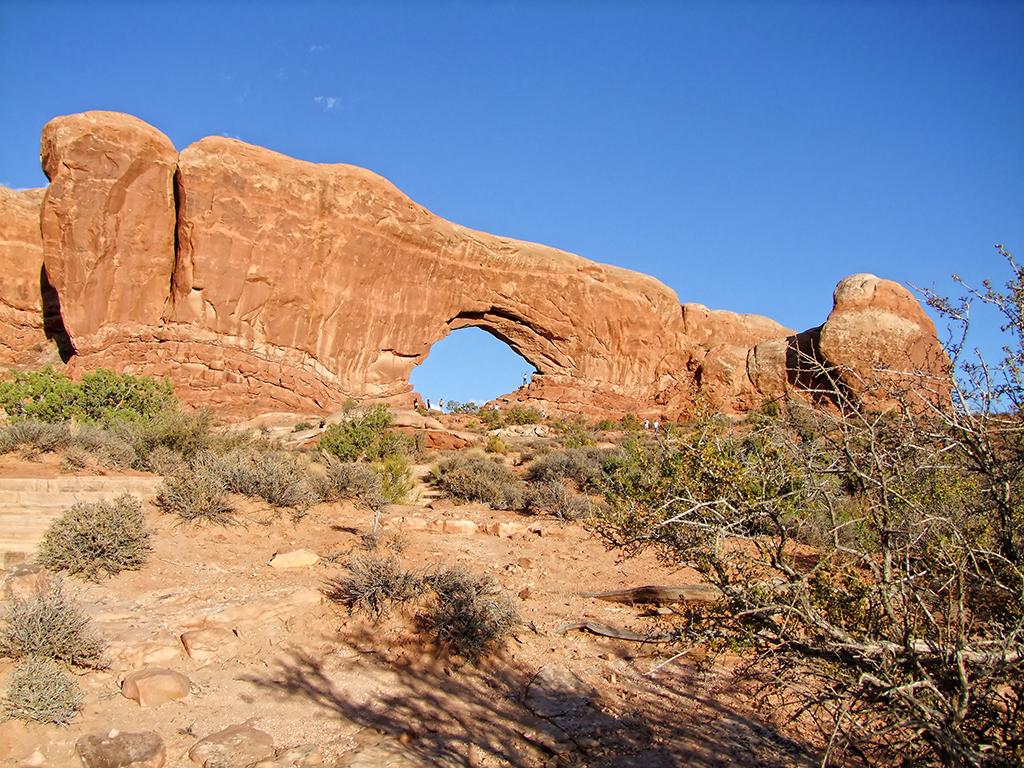 window, Arches NP, UT