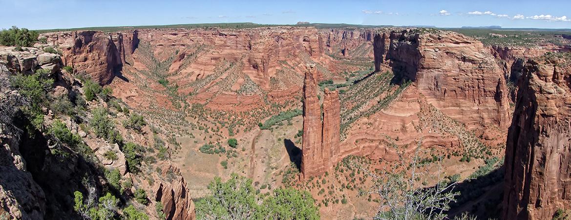 spider rock, Canyon de Chelly, AZ