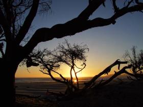 Sonnenuntergang, Pismo State Beach