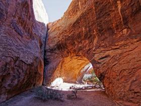 navajo arch, Arches NP, UT