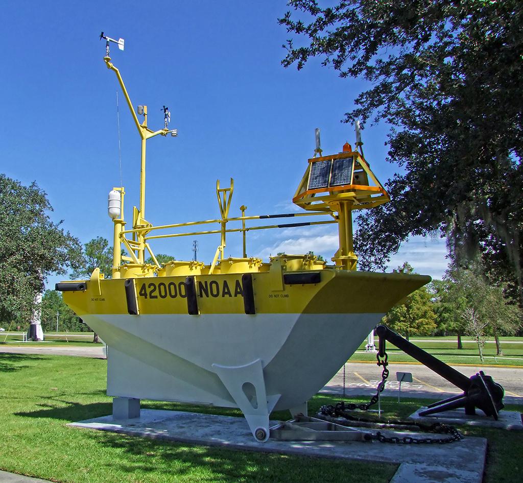 Wetterboje im Stennis Space Center